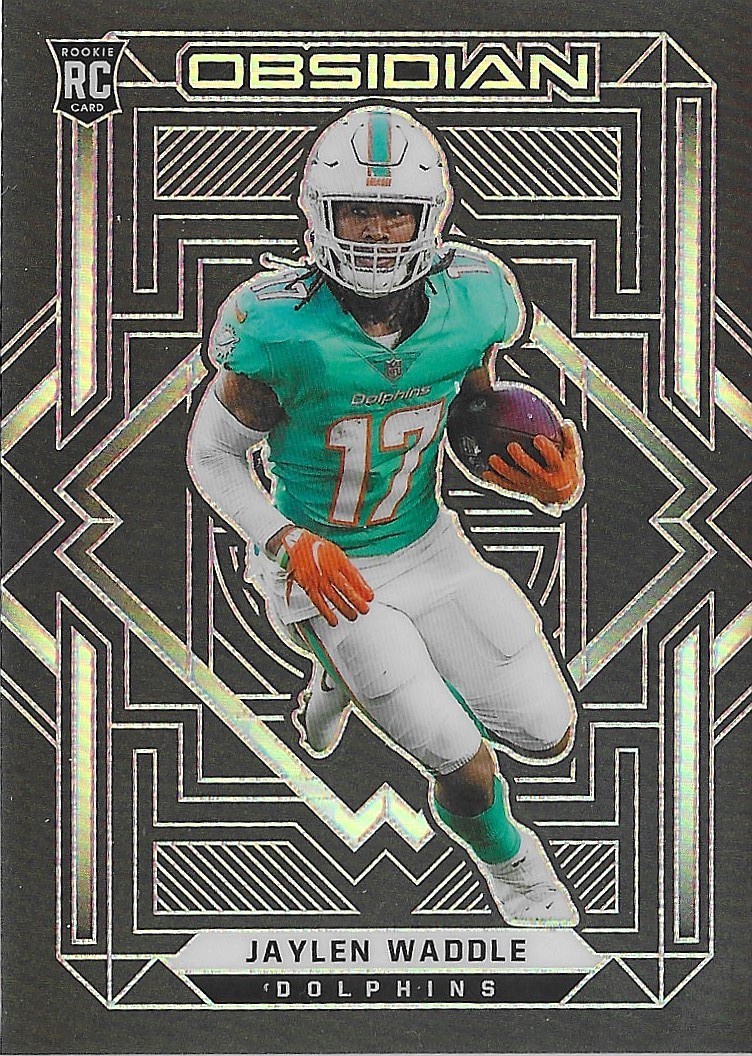 2021 Panini Obsidian #113 Jaylen Waddle