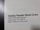 STAR WARS THE RETURN OF THE JEDI POSTER 1983 WEEKLY READER POSTER # 6562 VINTAGE — photo 4
