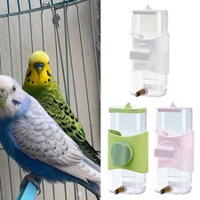 Bird Drinker Parrot Waterer Keep Clean Automatic Convenient Drinking Kettle Less