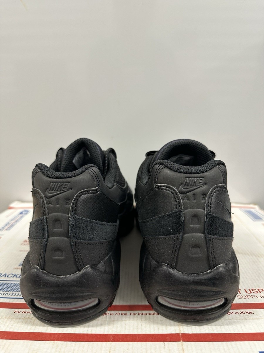 Size 11.5 - Nike Air Max 95 Essential Triple Black 2020 for sale