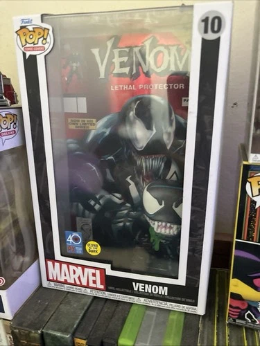 Funko Pop! Comic Book Cover with case: Marvel - Venom