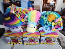 Series 1 Living On The Veg Plush Stuffed Toys in Boxes Lot of 6 NEW