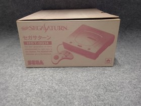 SEGA Saturn Console System with Controller, AC Adapter, AV Cable, Box Japan Used
