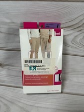 Mediven Plus MediSilk Compression Stockings 30-40 mmHg Beige Il Open Toe