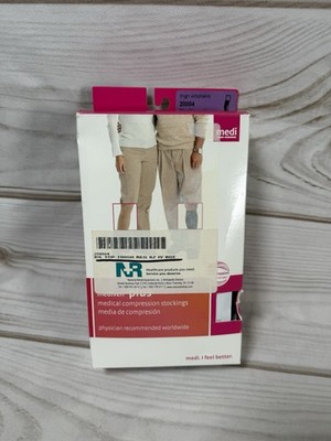 Mediven Plus MediSilk Compression Stockings 30-40 mmHg Beige Il Open Toe