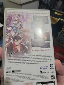 Blazing Souls Accelate Sony PSP PlayStation Portable Authentic CIB Complete Test