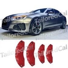 4pcs Red Custom Aluminium Caliper Covers For Audi A4