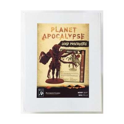 Petersen Games Planet Apocalypse Lord Procrustes Box NM