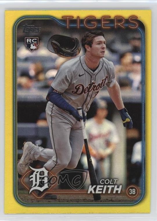 2024 Topps Update Yellow Colt Keith #US73 Rookie RC