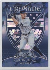 2018 Panini Chronicles Crusade Blue Ice Prizm 101/149 Aaron Judge #7 2x6