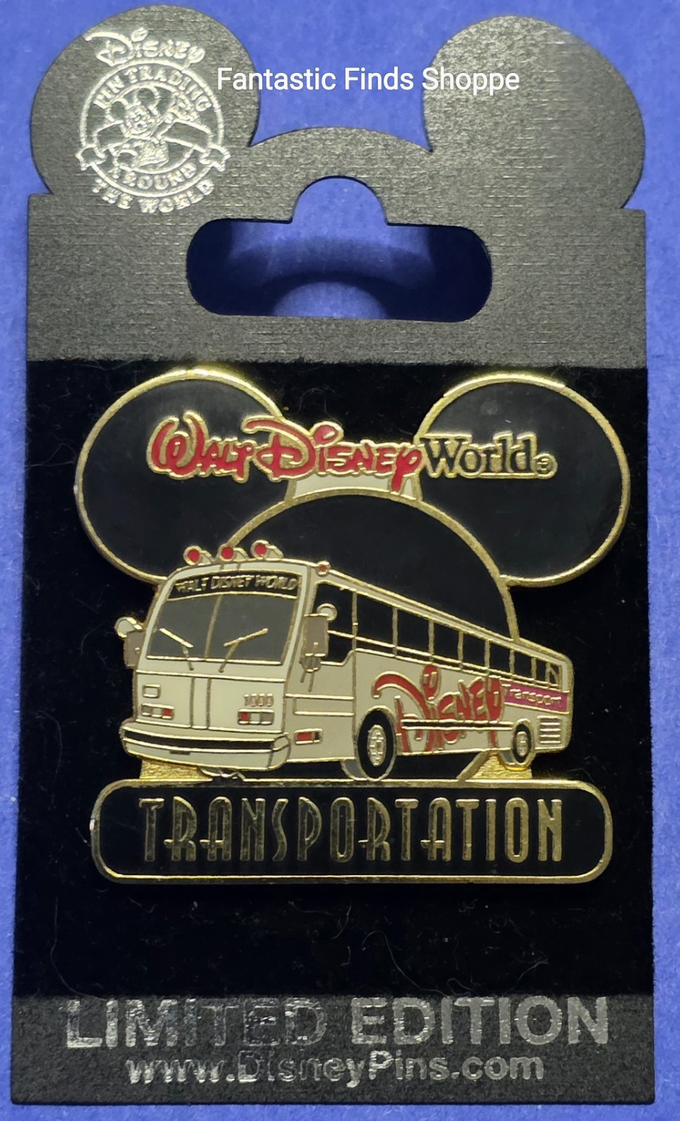 Disney WDW Transportation Series 2000 Bus LE 5000 Pin