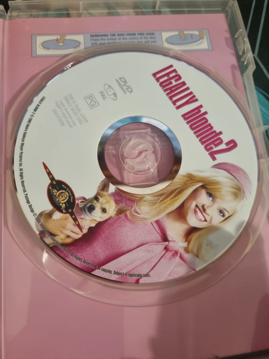 Legally Blonde 2: Red, White & Blonde (DVD 2003) Region 4 Comedy, Reese Withersp