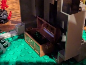 LEGO Castle: Dark Dragon's Den (6076), complete less one piece (dragon ate head)