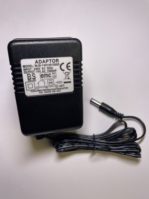 Ersatz für 15,0 VAC 1,5 A AC ADAPTER für Zoom G7.1ut Gitarren-Effekt-Konsole