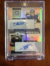 2025 Donruss Optic Cam Skattebo / Ashton Jeanty Dual Auto RC #/35 Rookie Autos 