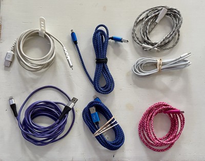 USB Cables/Cords - USB/USB-C to Apple/iPhone/iPad Charging