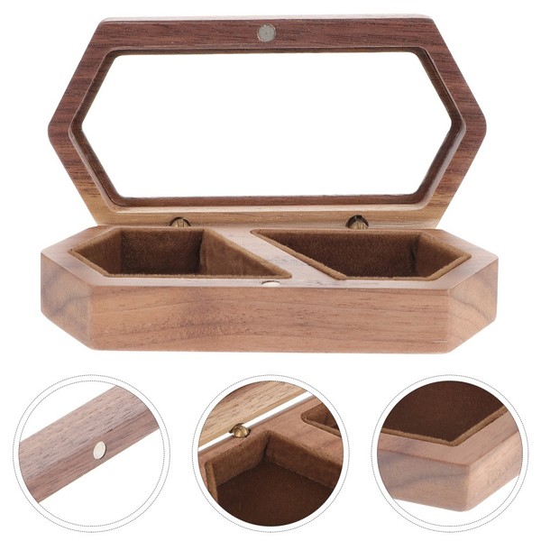 Jewel Box Wooden Jewelry Storage Case Retro Style Jewel Case Gift Jewelry Box