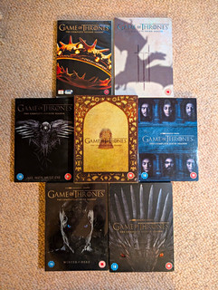 Game of Thrones Seasons 2 8 DVD Box Sets Conquest & Rebellion DVD