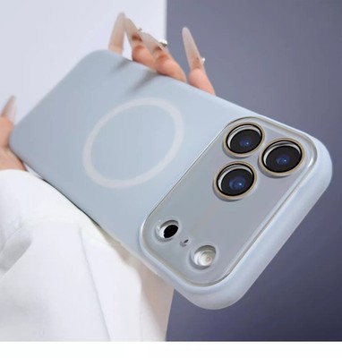 For iPhone 17 Pro Max 16 15 14 Phone Cover Protective Case Magnetic Shell