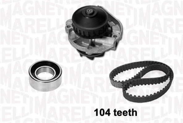 MAGNETI MARELLI 341401580001 - Pompa acqua + Kit cinghie dentate