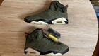Size 11.5 - Nike Air Jordan 6 Retro Travis Scott Olive CN1084-200 Brand New