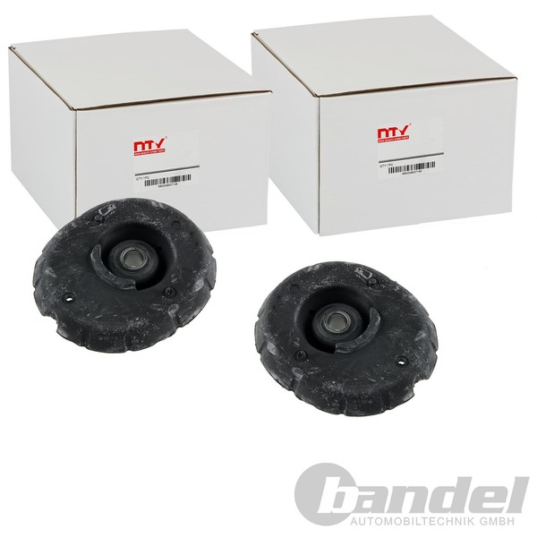 2X NTY Domlager Vorne Beidseitig Passend FÜR CitroËN C-ELYSEE C3 C4 DS DS Opel-image