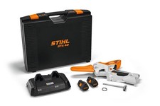 Stihl GTA40 Cordless Handheld Pruner Kit inc. x2 AS2 Batteries + AL 5-2 Charger