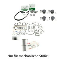 Motordichtsatz +Zahriemensatz+Kolben Std FüR Vw Audi 1.6 D Td Jx 068103383FG 3 K