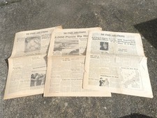 WW2 US ARMY Lot de 3 Revues Journal The Stars and Stripes Pacifique 1945