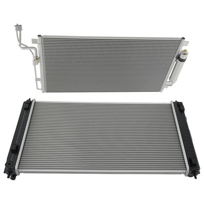 Cooling Radiator & AC Condenser for Nissan Altima 2.5L 3.5L 2007-2012 NI3010241