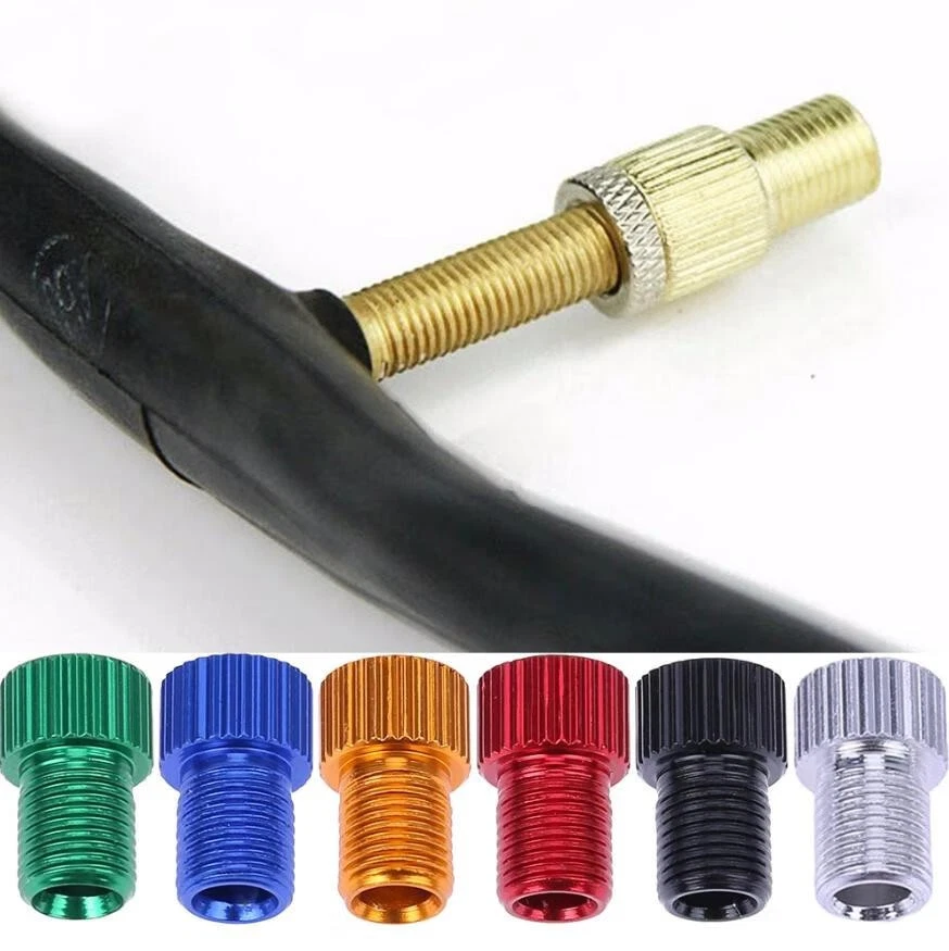 20/10/4pcs Fahrrad Ventil Adapter Ventiladapter von SV DV auf KFZ Autoventil NEU - Bild 4 von 4