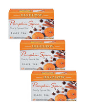 Bigelow Pumpkin Spice Tea - 18 Per Box - (3) Boxes Total