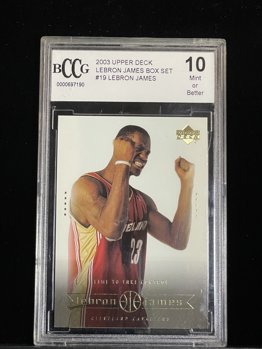 2003 Upper Deck Lebron James Box Set #19 RC *GEM MINT ROOKIE