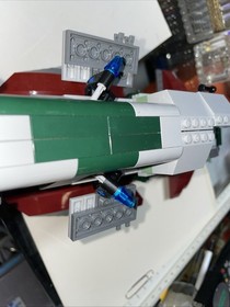 LEGO Star Wars: Slave I (8097) Incomplete No Minifigures Partial Ship Parts Lot