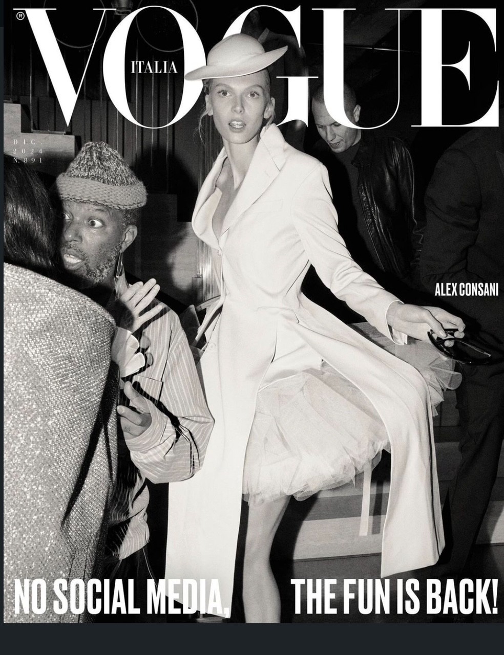 VOGUE Magazine ITALIA December 2024 ALEX CONSANI