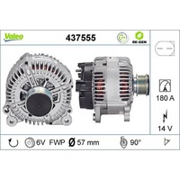Generator Valeo 437555 FüR VW Skoda Seat Passat B7 Variant Multivan T5