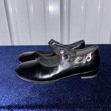 So Danca Girls Tap Shoes Black Size 11.5