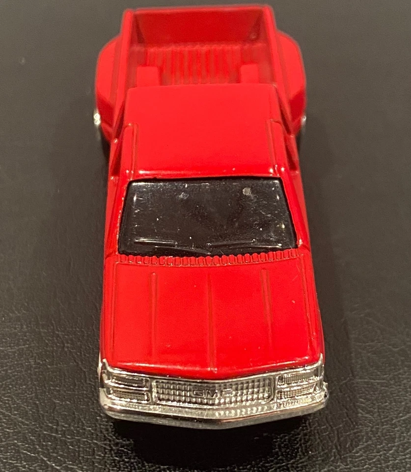 Camioneta pickup ERTL 88-02 GMC Sierra doble cabina doble platón largo roja 3366U Foto 3 de 4