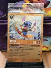Stitch - Carefree Snowboarder 42/P3 Disney Lorcana Promo SEALED