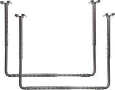 80844-10 34 in. x 26 in. Adjustable Garage Ceiling Mount Storage Rack Kit