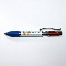 CRESTOR Drug Rep Collectible Pen RARE Heavy Metal pharmacy