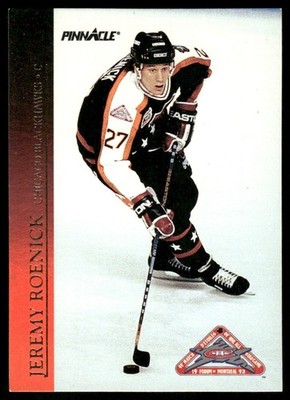 1993-94 Score Pinnacle All-Stars Jeremy Roenick Chicago Blackhawks #39