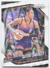 2025 Panini Prizm WNBA #4 Satou Sabally White Seismic Prizms Phoenix Mercury