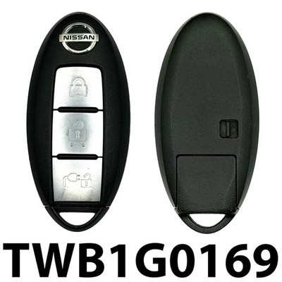ORIGINAL GEBRAUCHTER NISSAN LEAF 3 TASTEN SCHLÜSSELLOSER SMART FERNBEDIENUNG SCHLÜSSELANHÄNGER - TWB1G0169