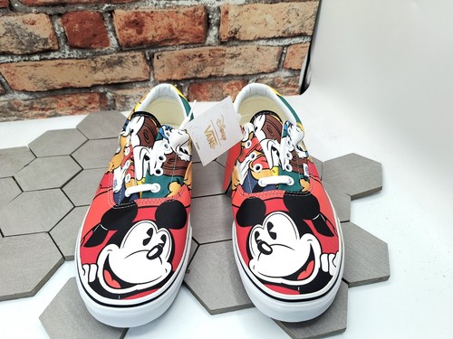 NUEVO Vans X Disney Era Mickey & Friends 2015 Colaboración Hombres Talla 13 Raro Nuevo en Caja