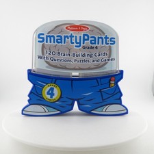 Melissa  Doug Smarty Pants Grade 4 120 Brain-Building Cards Learning Game Compl