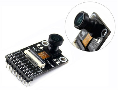 Camera Module OV5640 (B) Image Sensor 5 Megapixel (2592x1944) Fisheye Lens 3.3V