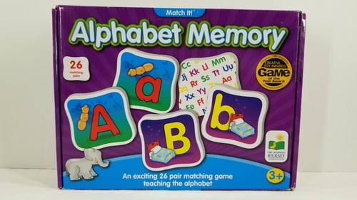 The Learning Journey Match It Alphabet Memory Educational At Home Fun - Picture 1 of 6