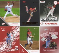 Onit 2024 Arkansas Razorbacks Baseball NIL Trading Cards - Pick from List