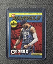 PAUL GEORGE 2020-21 Panini Donruss NET MARVELS GOLD PRESS PROOF #10 CLEAN